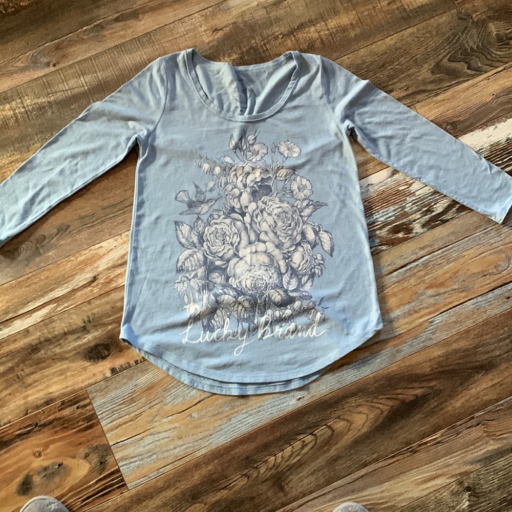Lucky Brand 3/4 sleeve T-shirt size XS